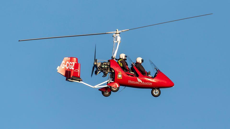 Open Gyrocopter Flight Experience for One Person Highland Aviation