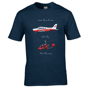 Highland Aviation T-Shirt - Come Fly With Me - Highland Aviation
