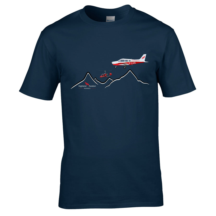 Highland Aviation T-Shirt - Highland Mountains - Highland Aviation