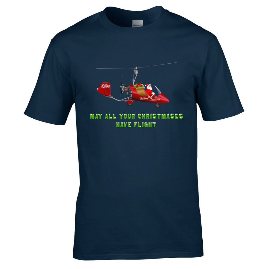 Highland Aviation T-Shirt - Novelty Christmas - Highland Aviation